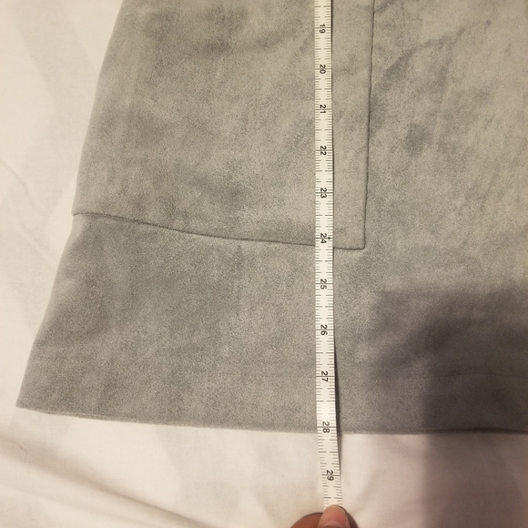 BCBGMAXAZRIA Suece Mini Dress Color Light Gray Size XXS - Picture 5 of 13